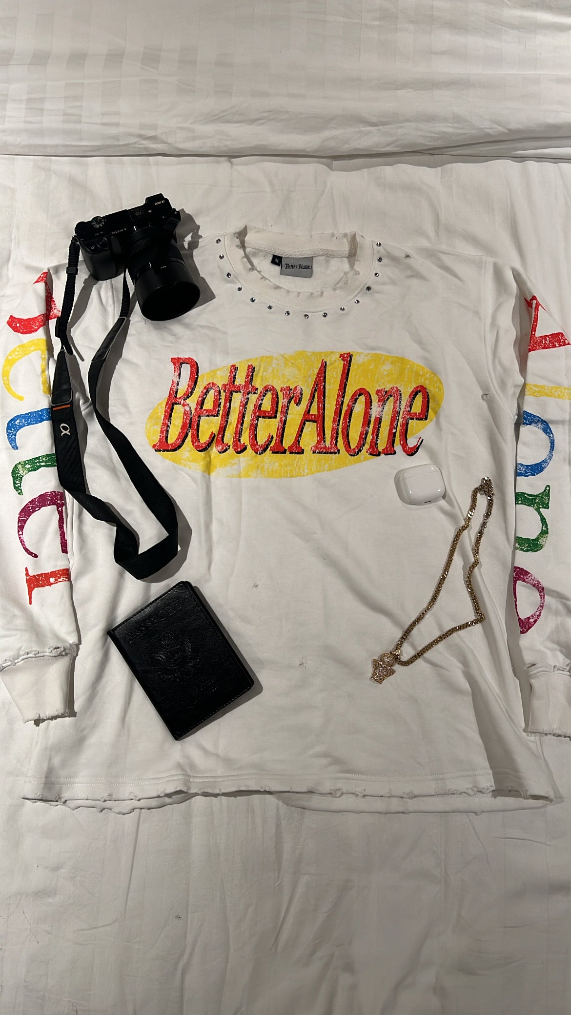 White BA "Out of Bounds" Long Sleeve