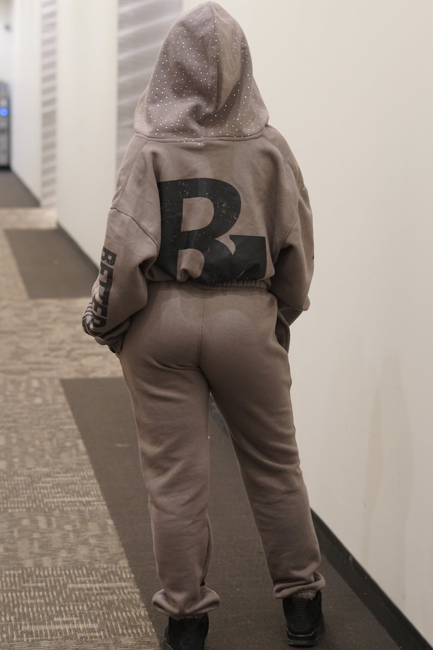 Gray "BA Presents" Hoodie