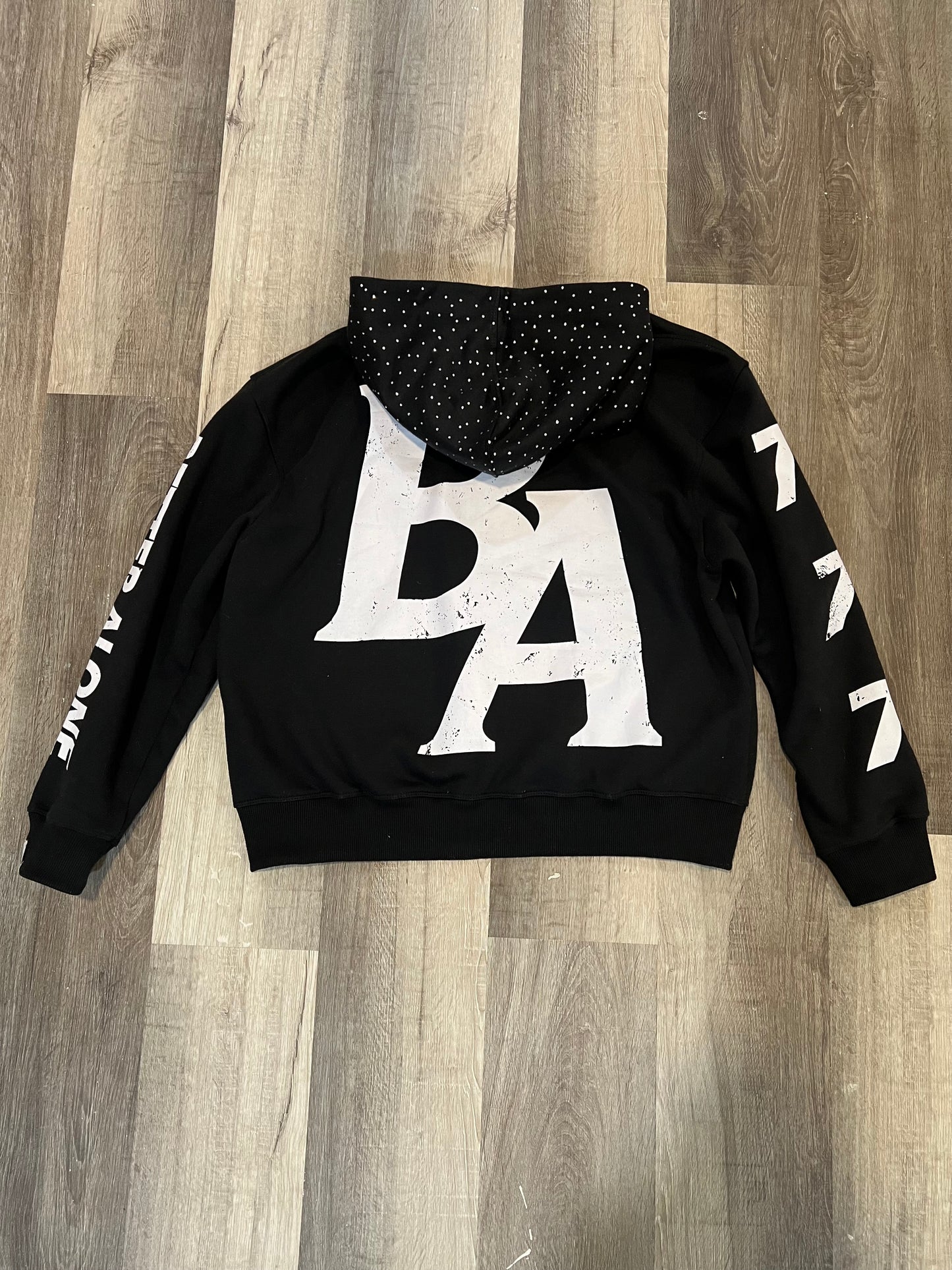 Black "BA Presents" Hoodie