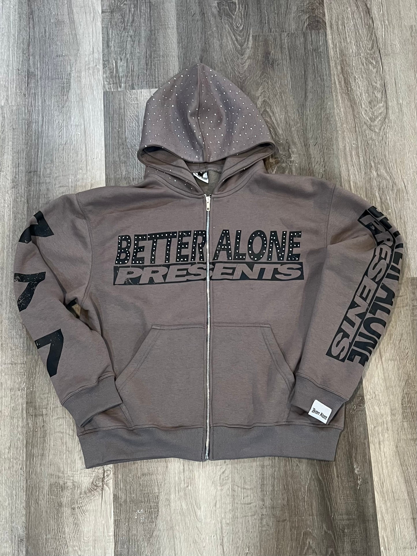 Gray "BA Presents" Hoodie