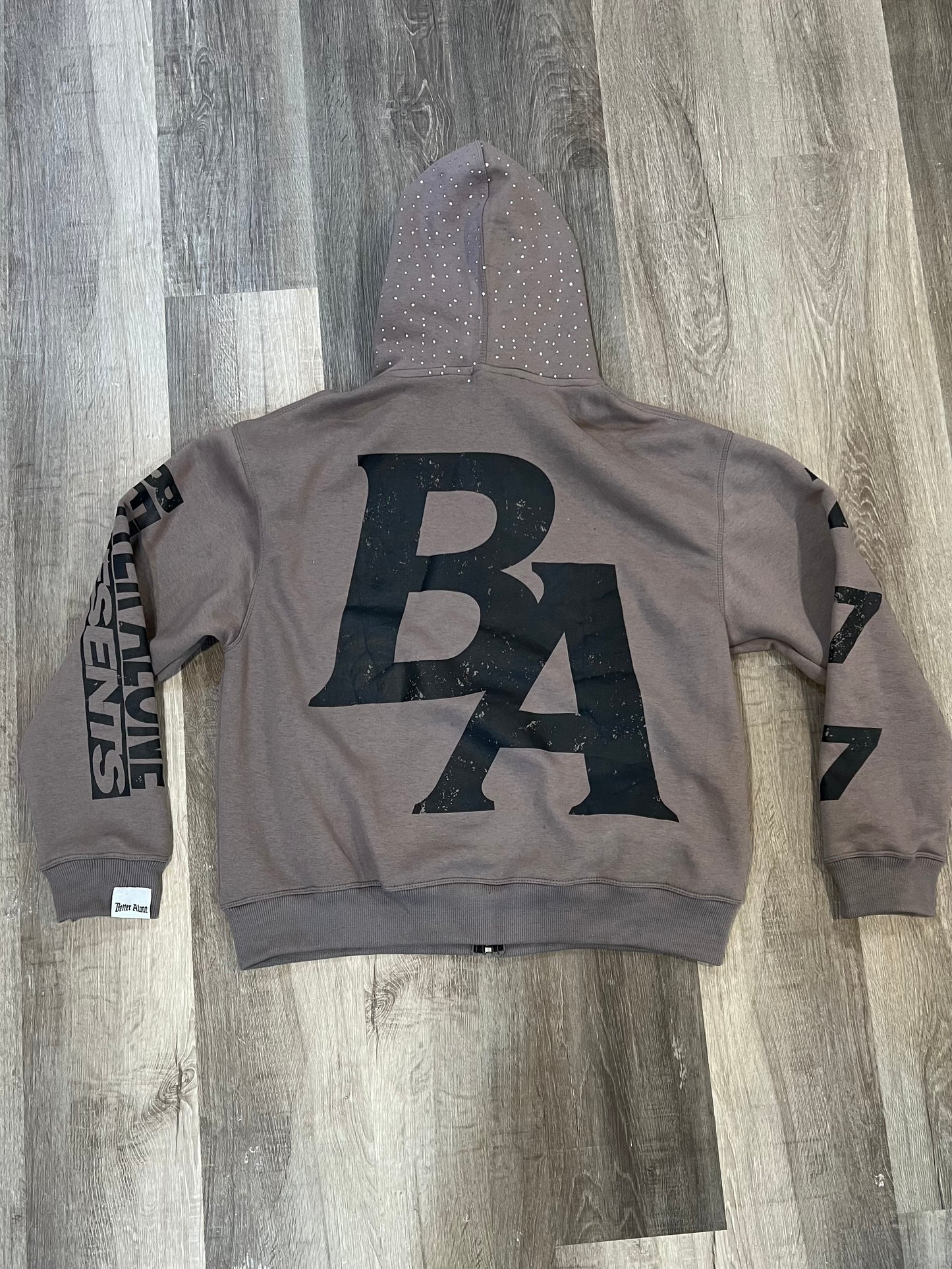 Gray "BA Presents" Hoodie