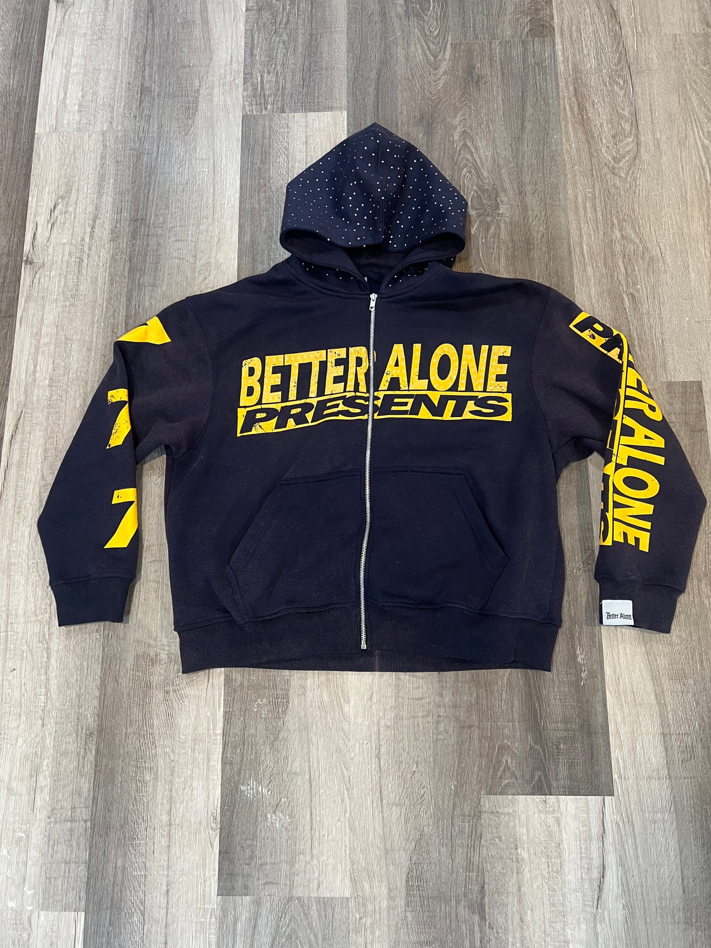 Navy Blue "BA Presents" Hoodie