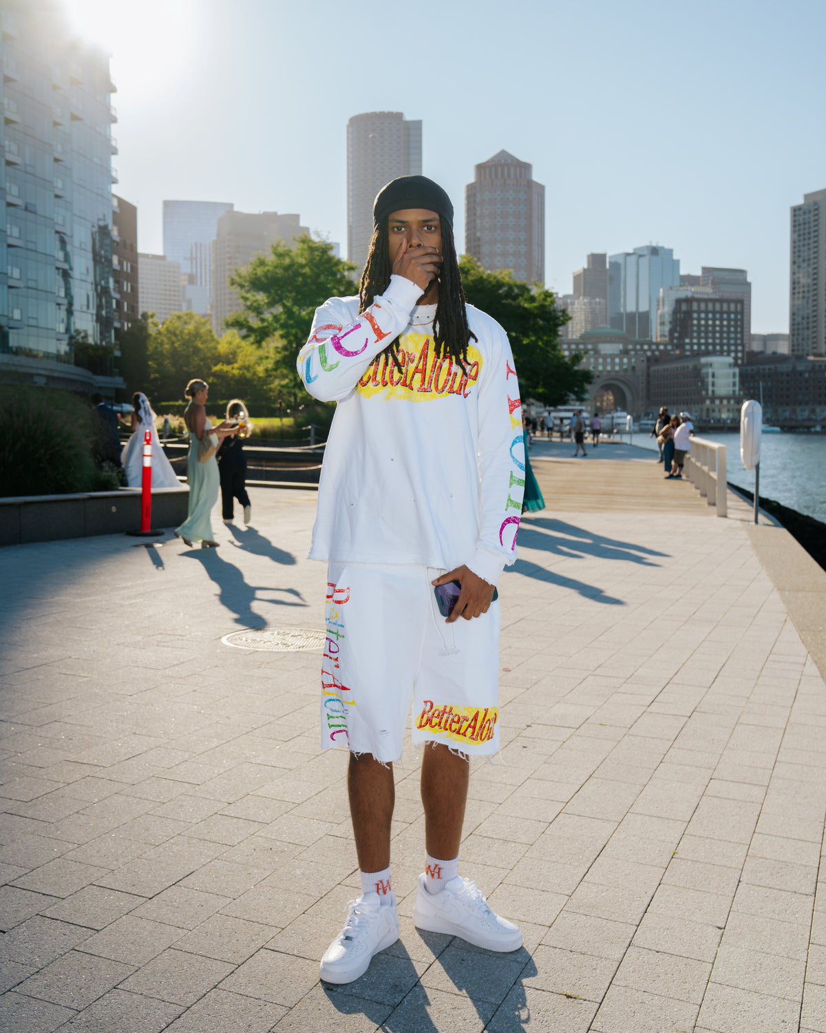 White BA "Out of Bounds" Long Sleeve