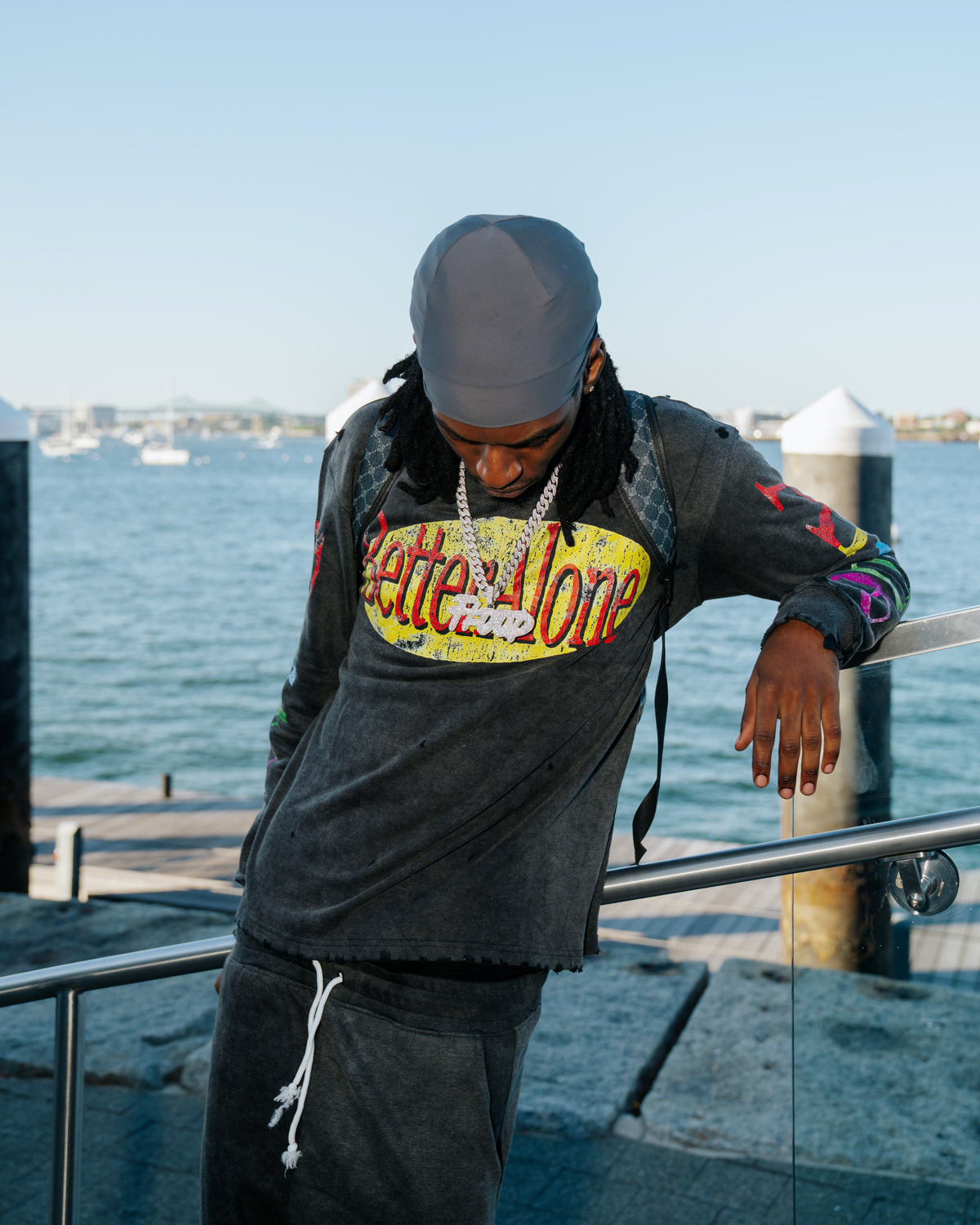 Gray BA "Out of Bounds" Long Sleeve