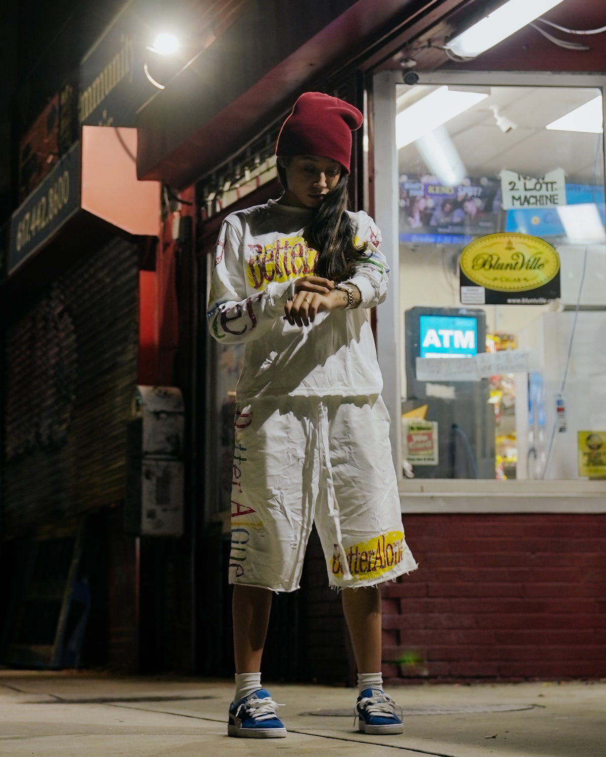 White BA "Out of Bounds" Long Sleeve