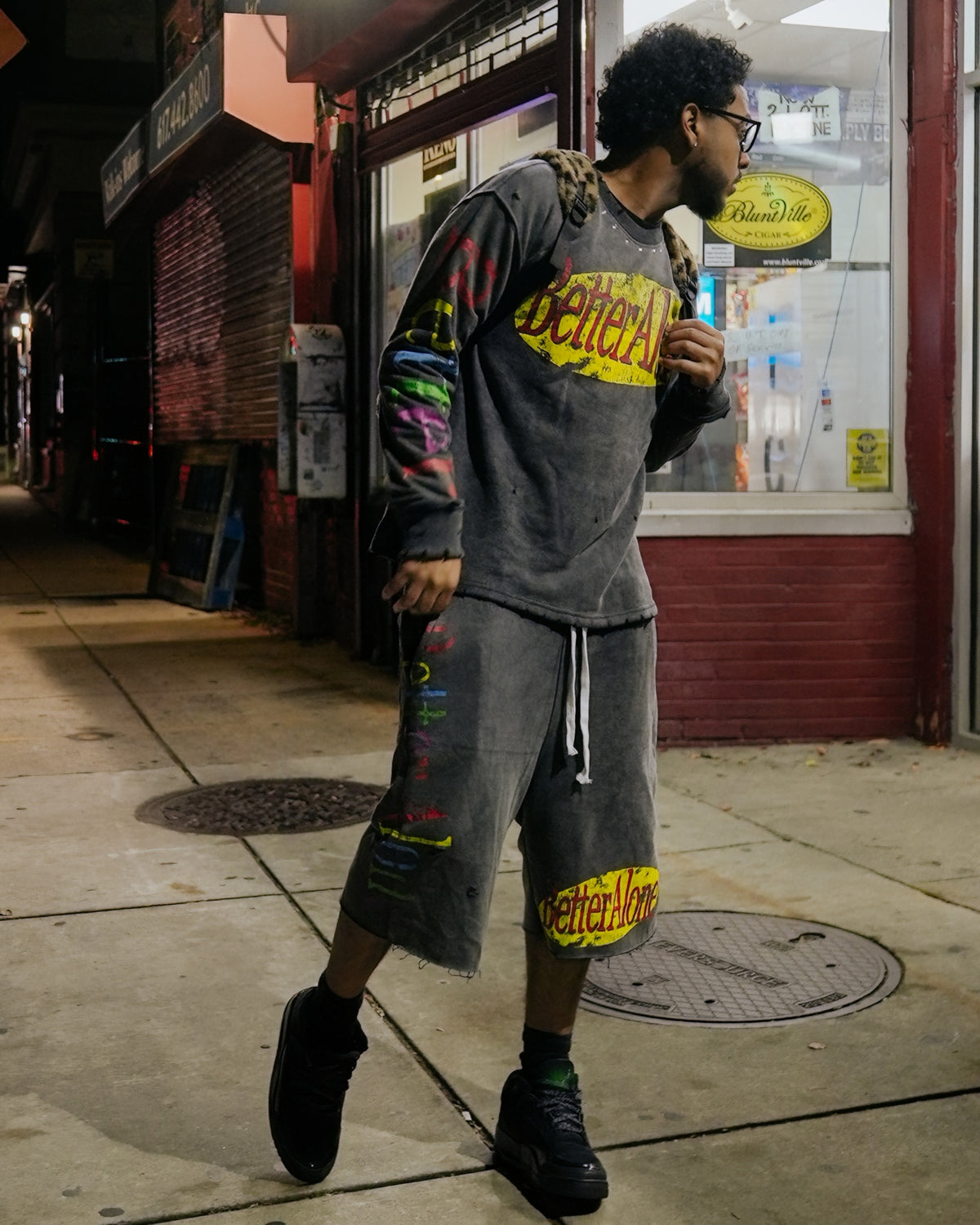 Gray BA "Out of Bounds" Long Sleeve