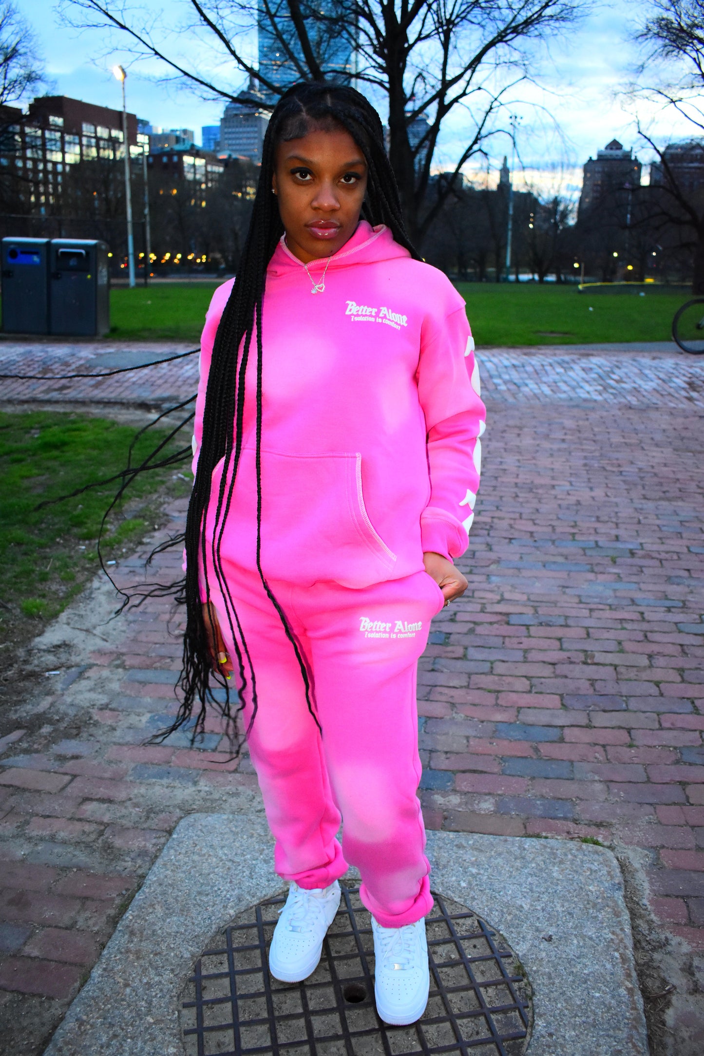 Pink BA Joggers