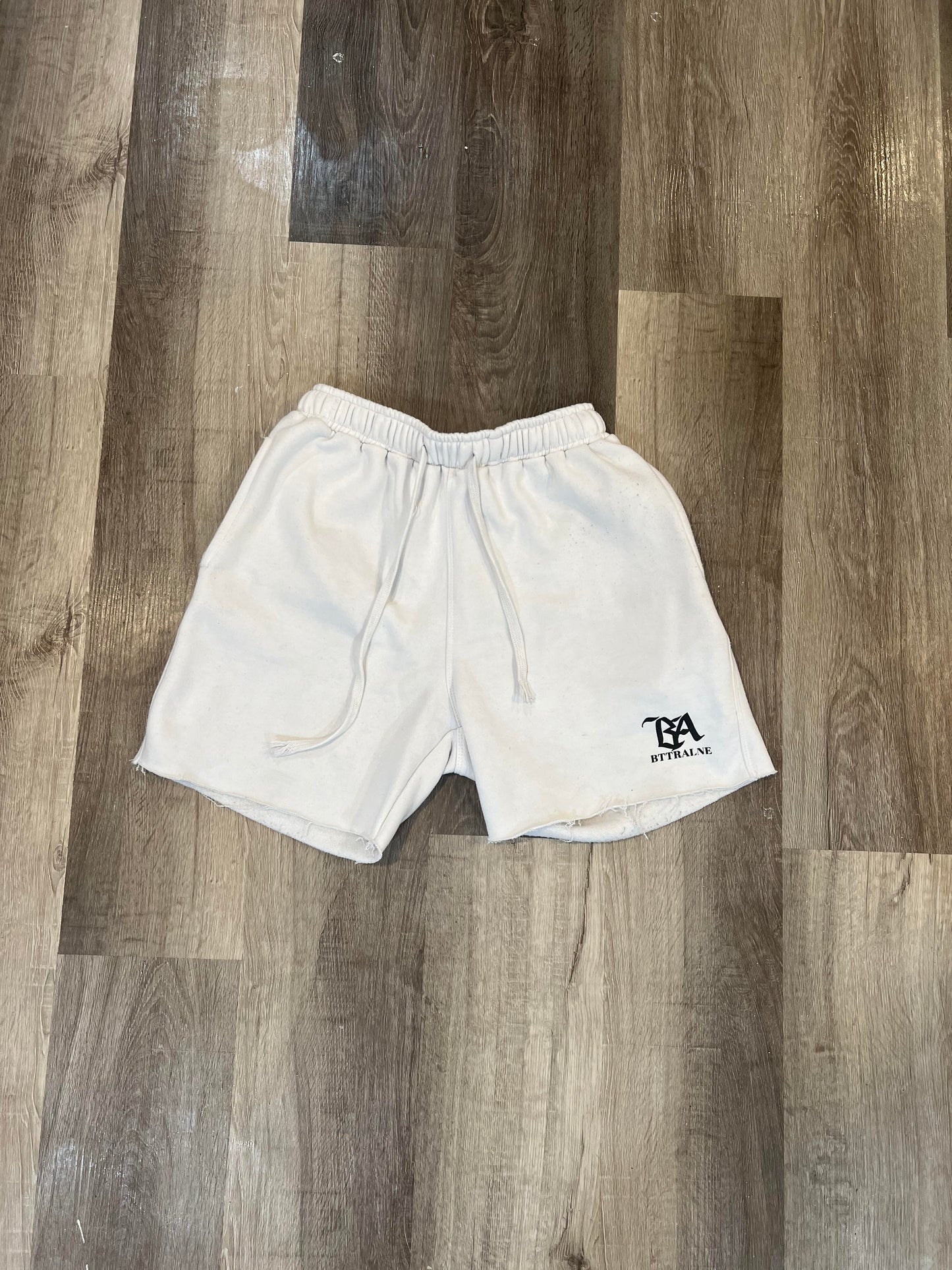 White BA Shorts